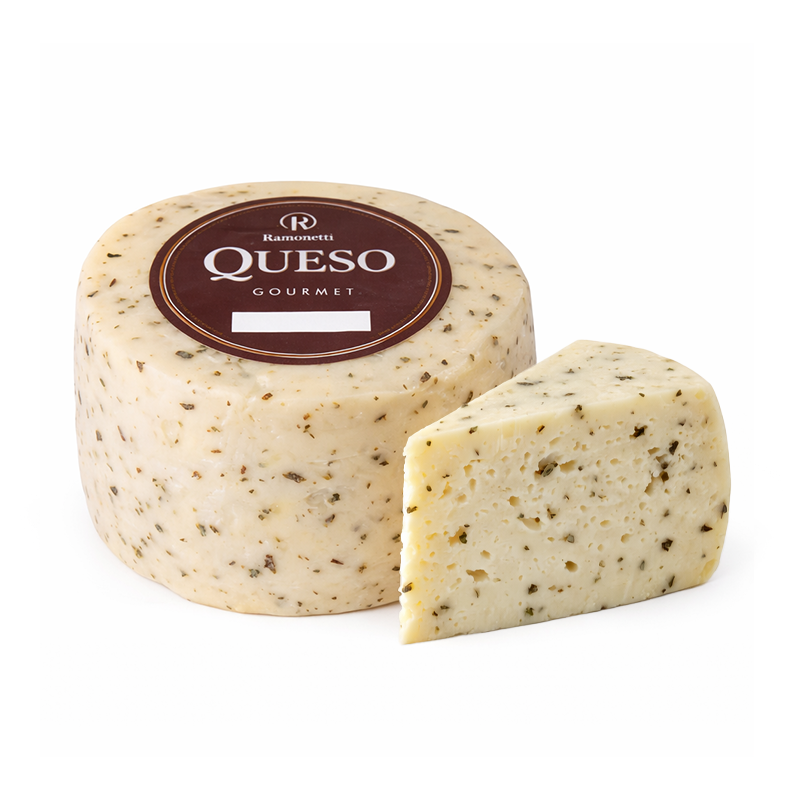Queso Fresco con Albahaca Ramonetti, 800g