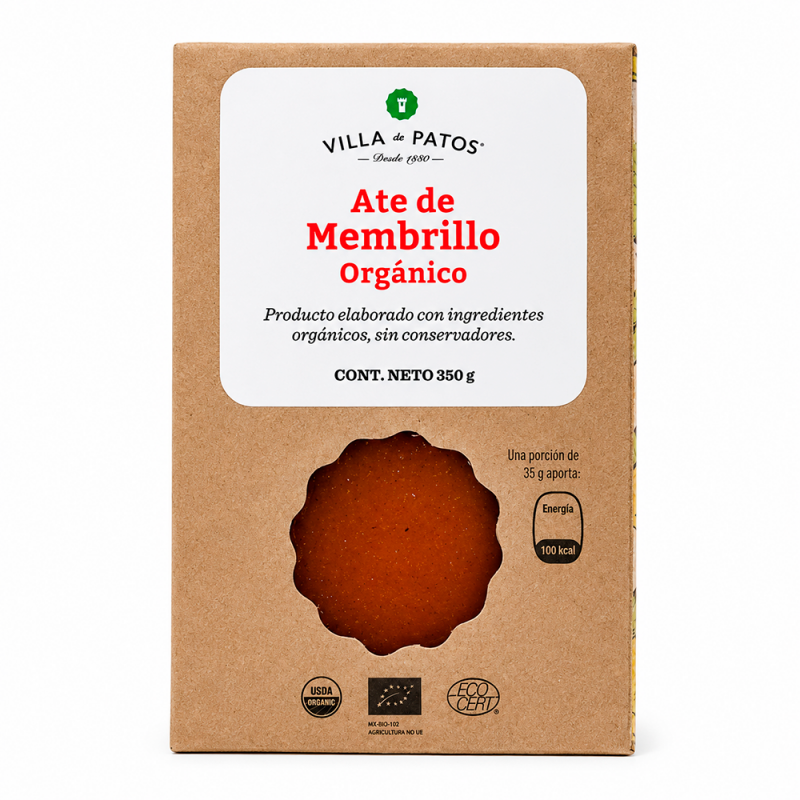 Ate de Membrillo Orgánico, 350g