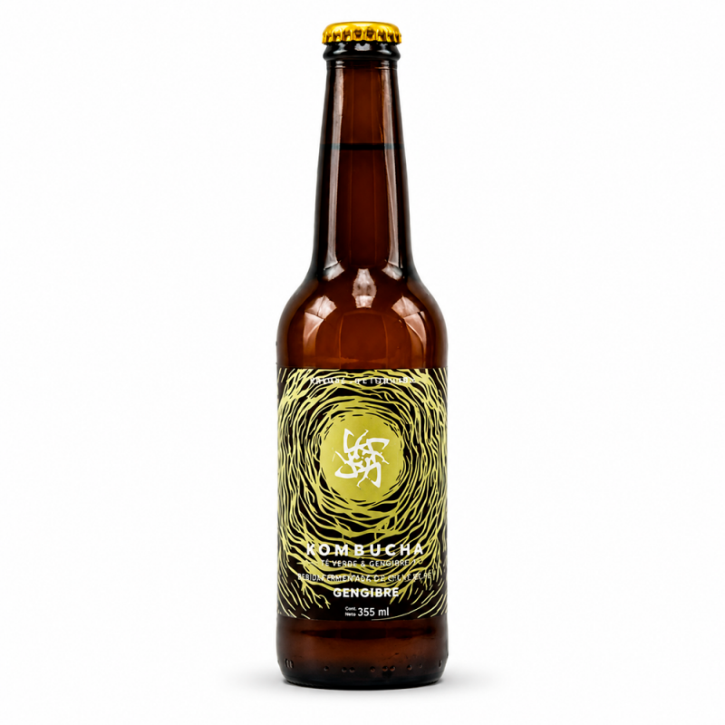 Kombucha de Jengibre, 355ml