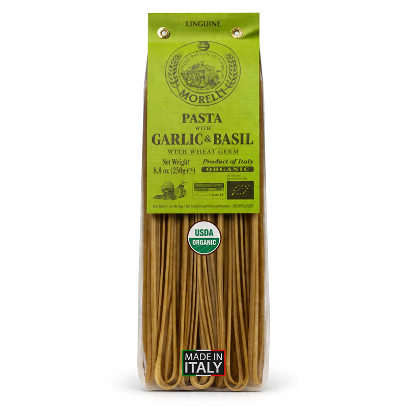 Linguine al Ajo y Albahaca, 250g