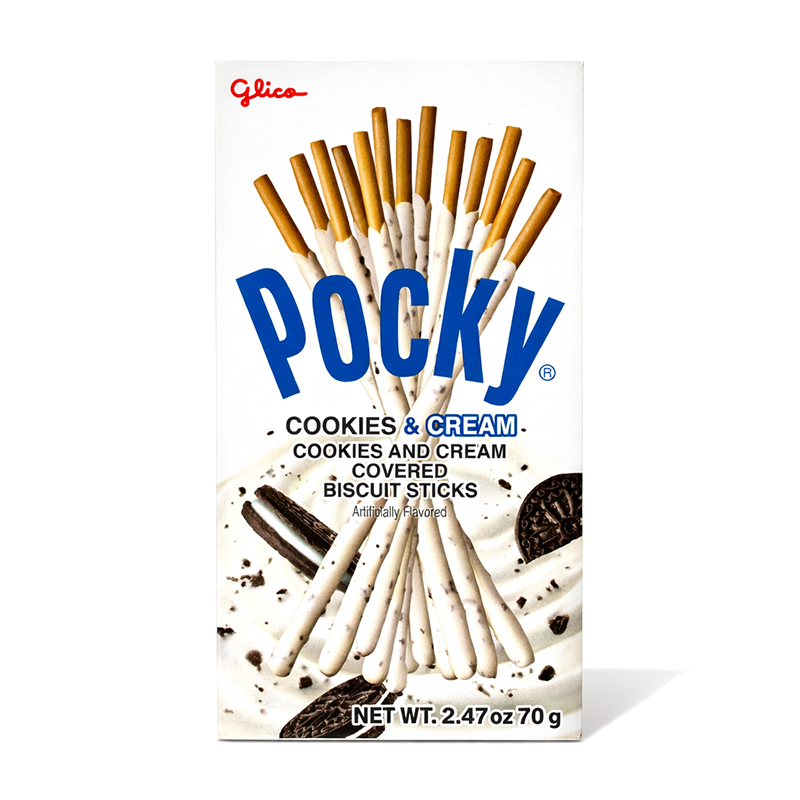 Galleta Pocky Cookies & Cream, 40g
