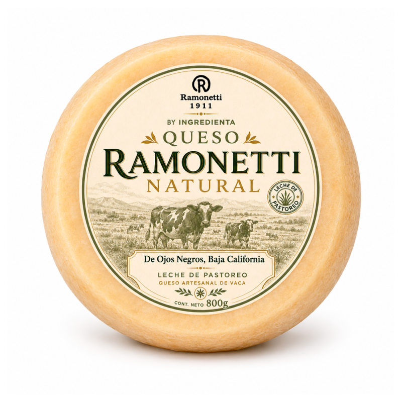 Queso Fresco Natural Ramonetti, 800g