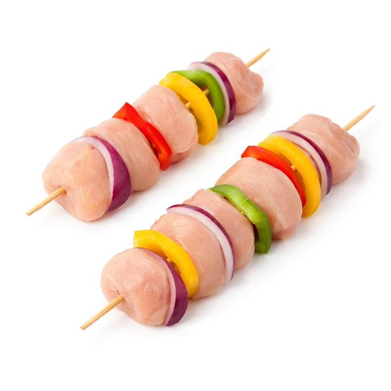 Brochetas de Pavo Orgánico, 500g