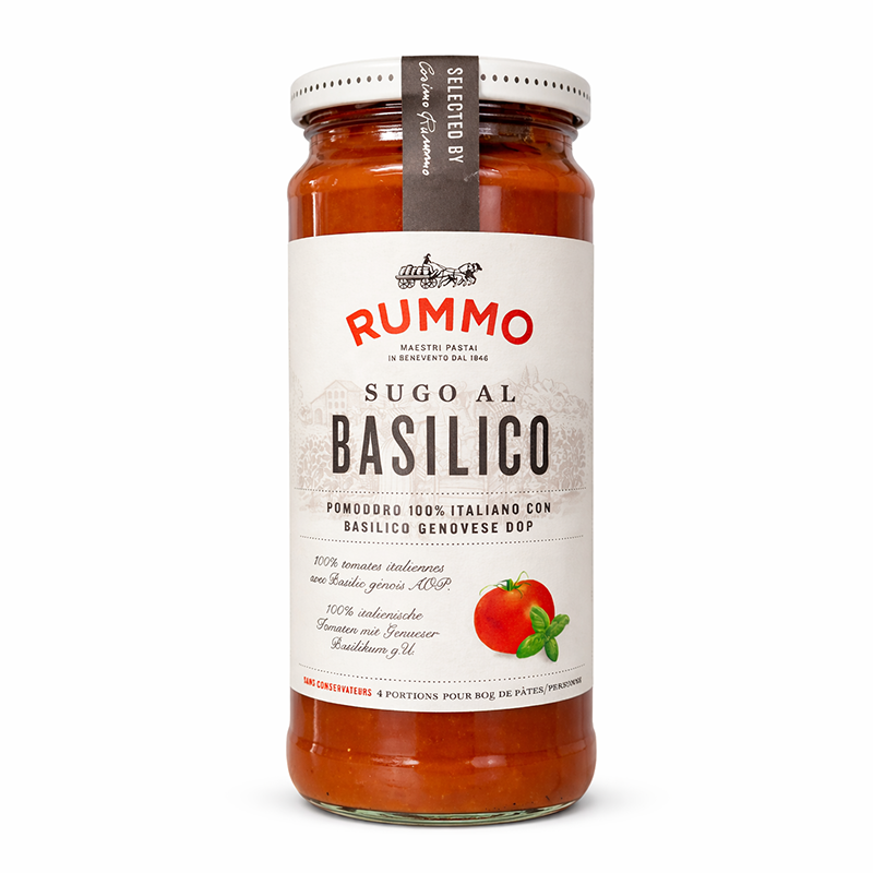 Salsa de Albahaca y Tomate, 340g