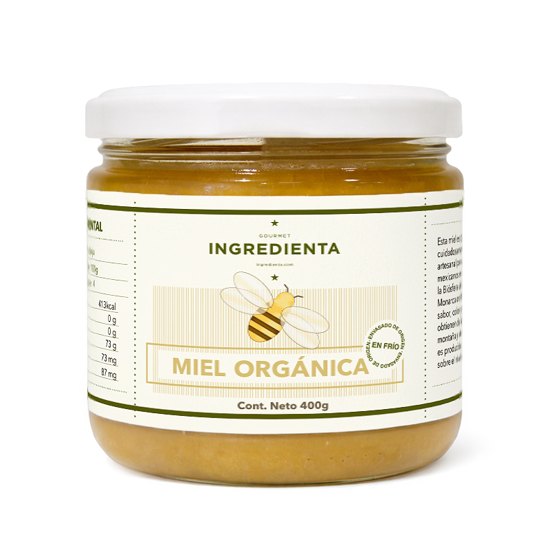 Miel Mantequilla Orgánica, 400g