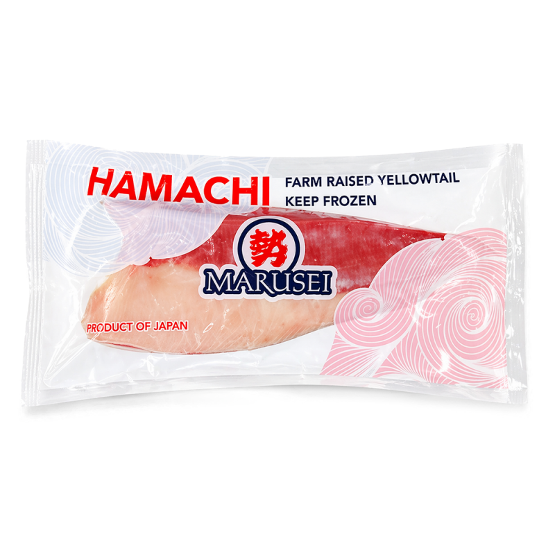 Hamachi en Lomo con Piel Congelado, 2.2kg