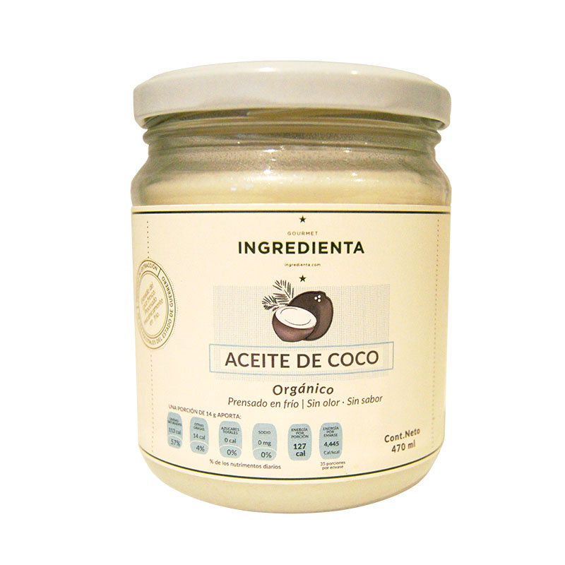 Aceite de Coco Orgánico, 470 ml