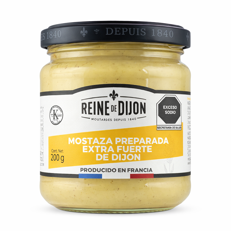 Mostaza Extra Fuerte de Dijon, 200g