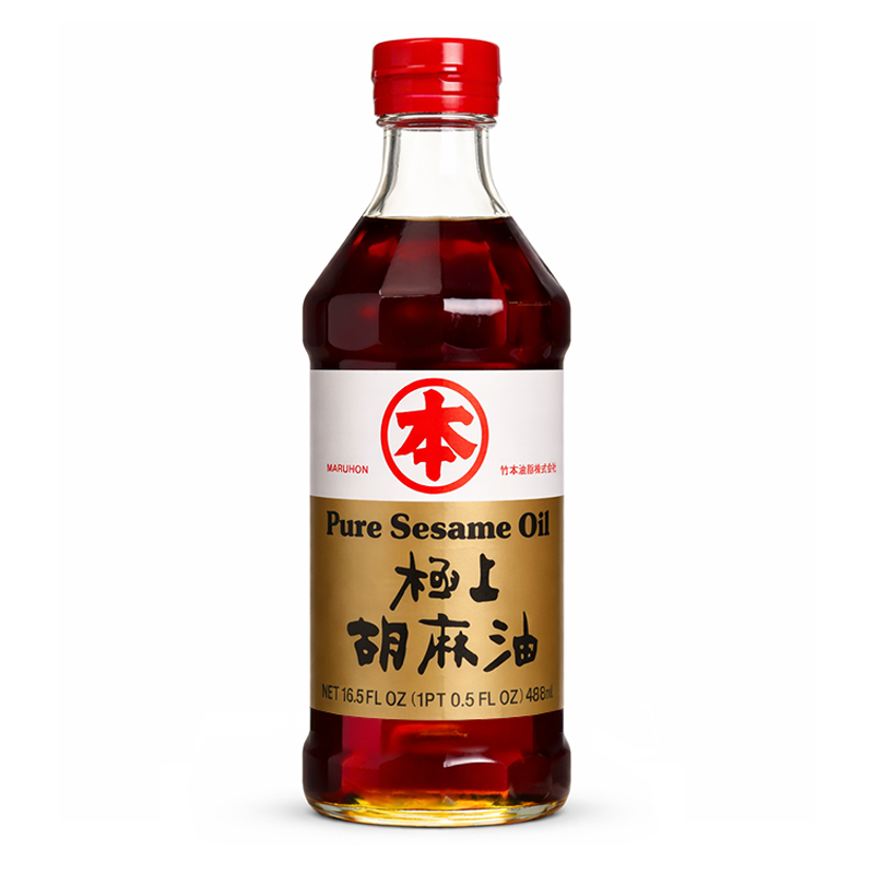 Aceite de Ajonjolí Puro Maruhon, 488ml