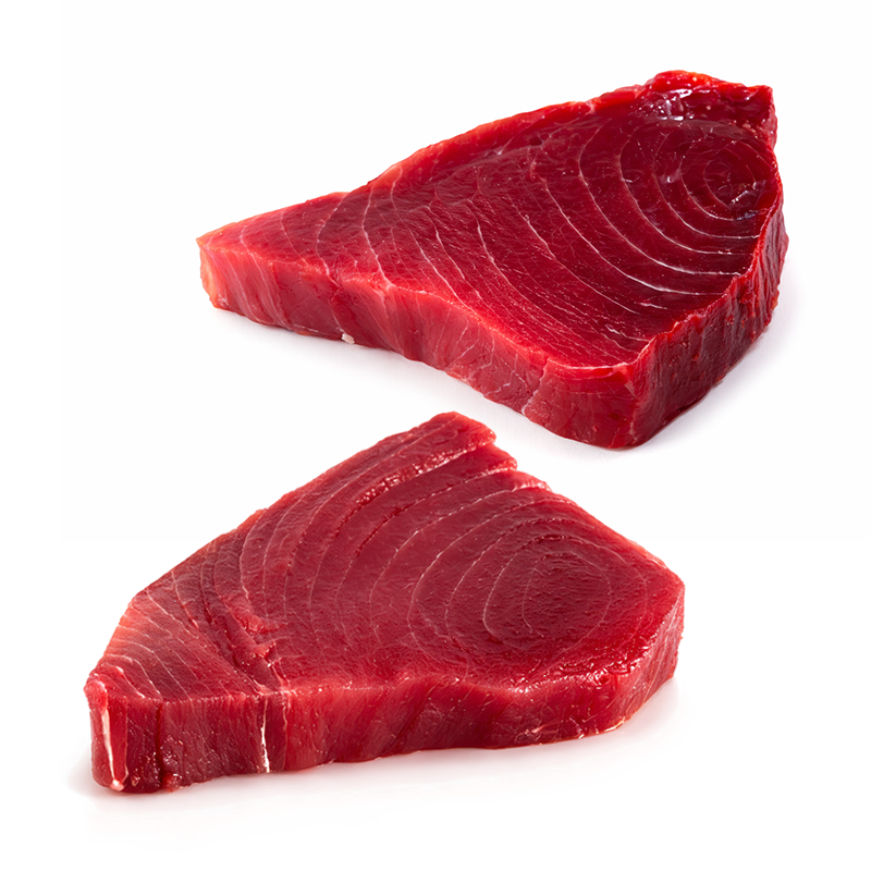 Medallones Frescos de Atún Aleta Amarilla, 2 piezas 400g