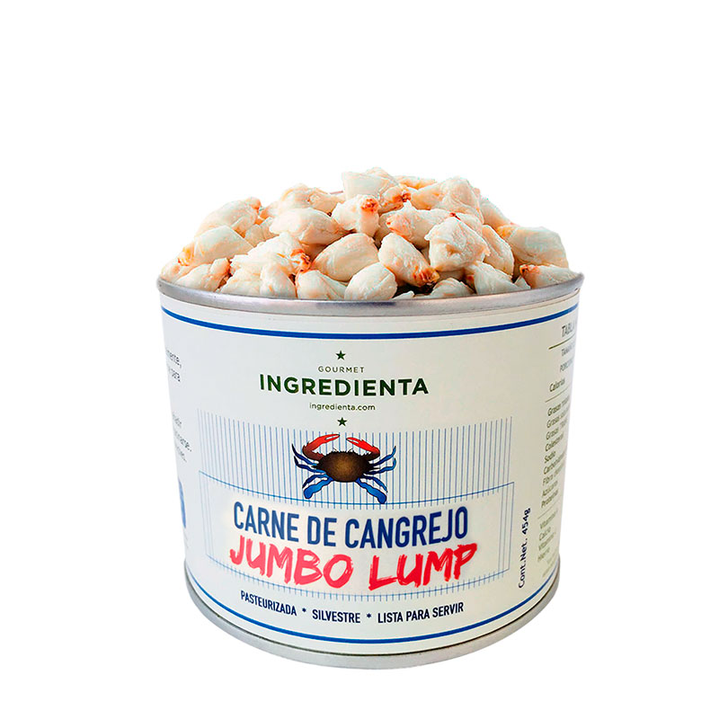 Carne de Jaiba Jumbo Lump, 454g
