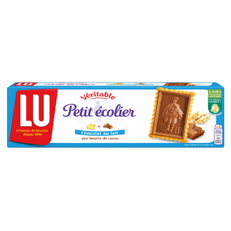 Galletas Petit Écolier con Chocolate con Leche, 150g