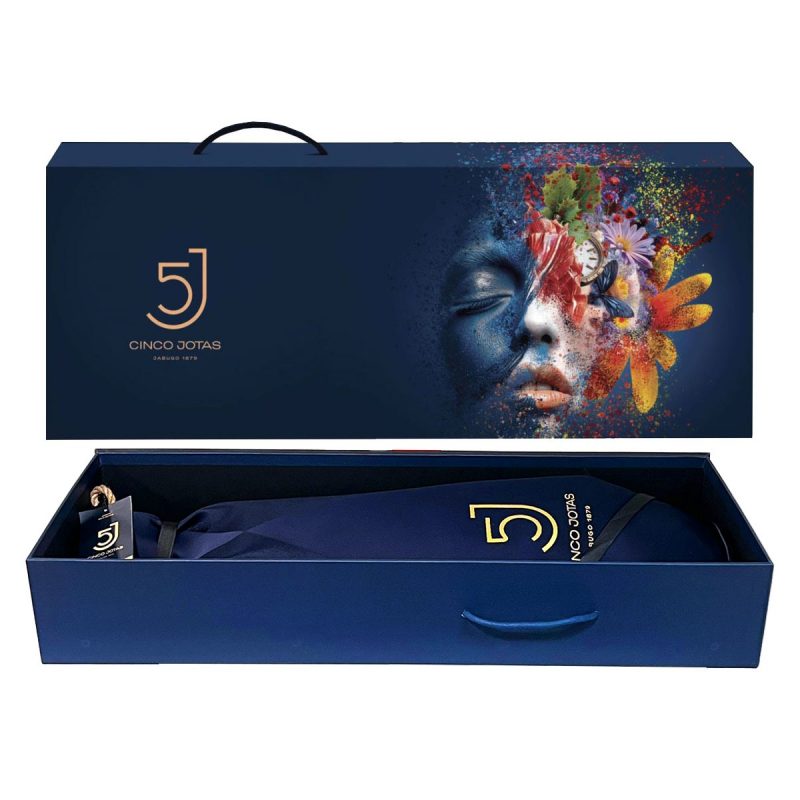 Pata de Jamón Ibérico de Bellota 5J con Estuche y Cuchillos, 6 a 8kg