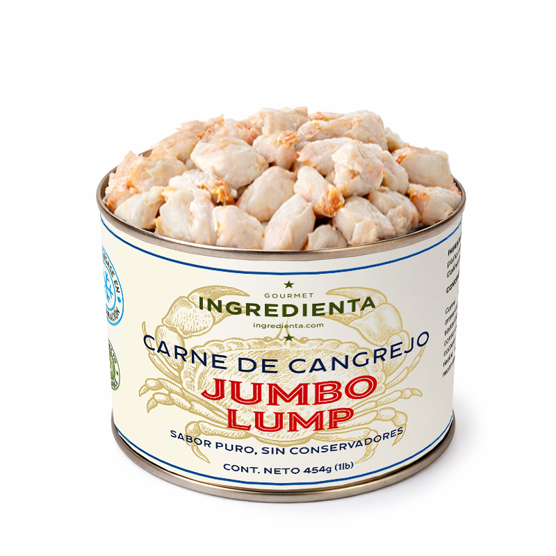 Carne de Jaiba Jumbo Lump, 454g