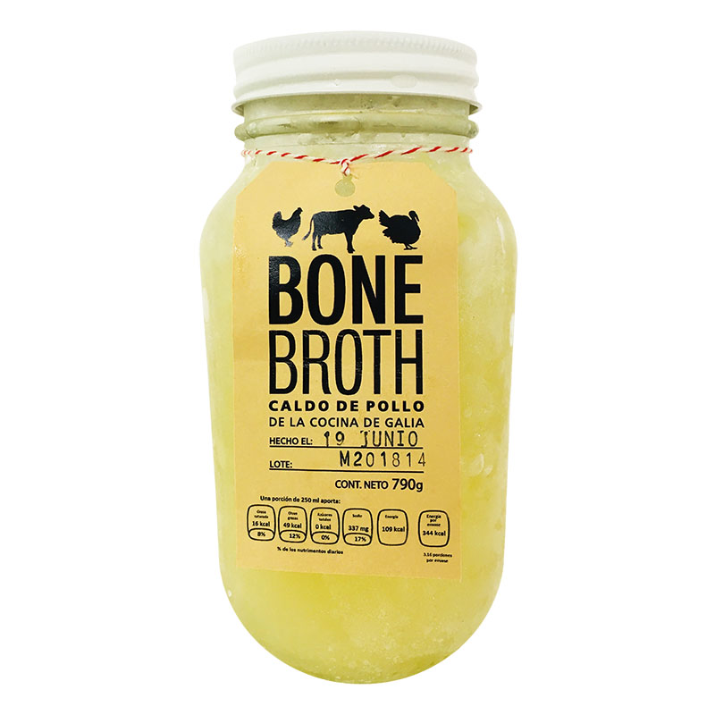 Bone Broth de Pollo, 790ml