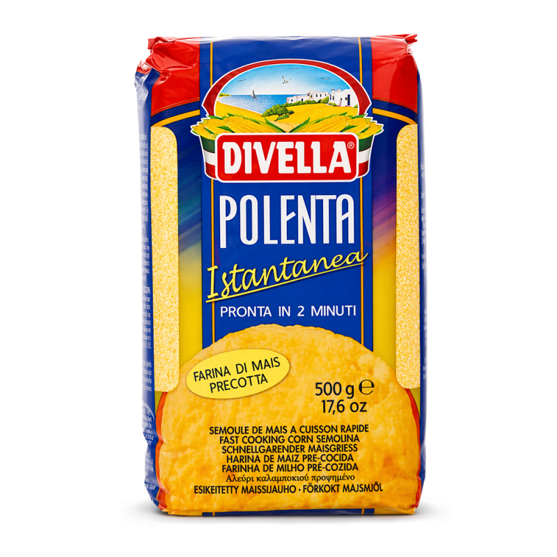 Harina de Maíz Precocida Para Polenta Instantánea, 500g