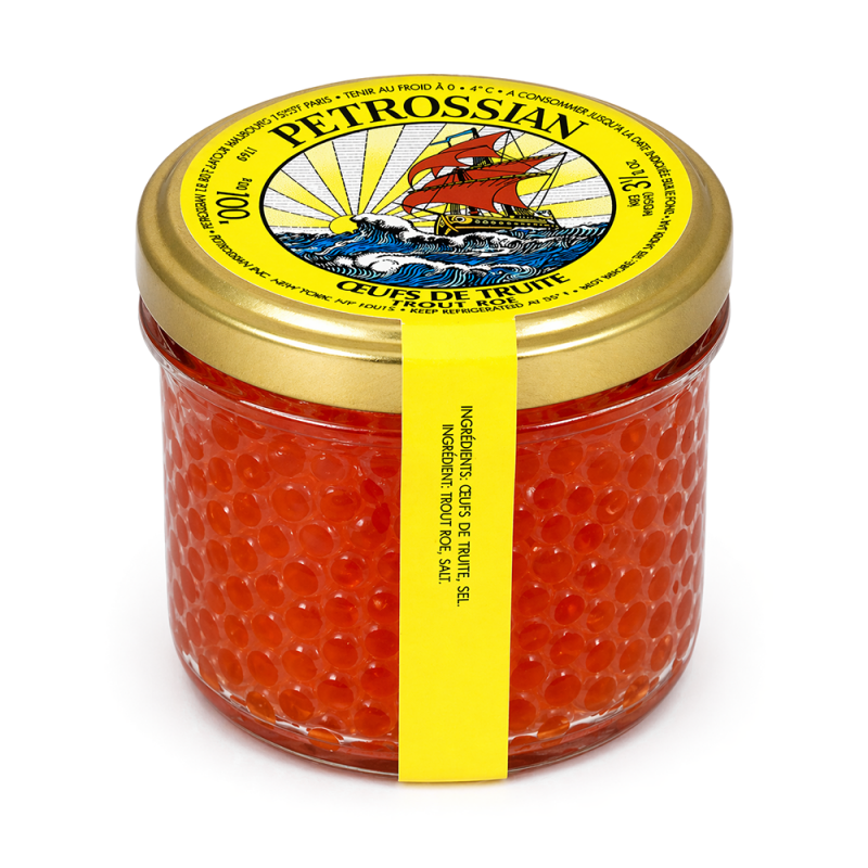 Hueva de Trucha Petrossian, 100g