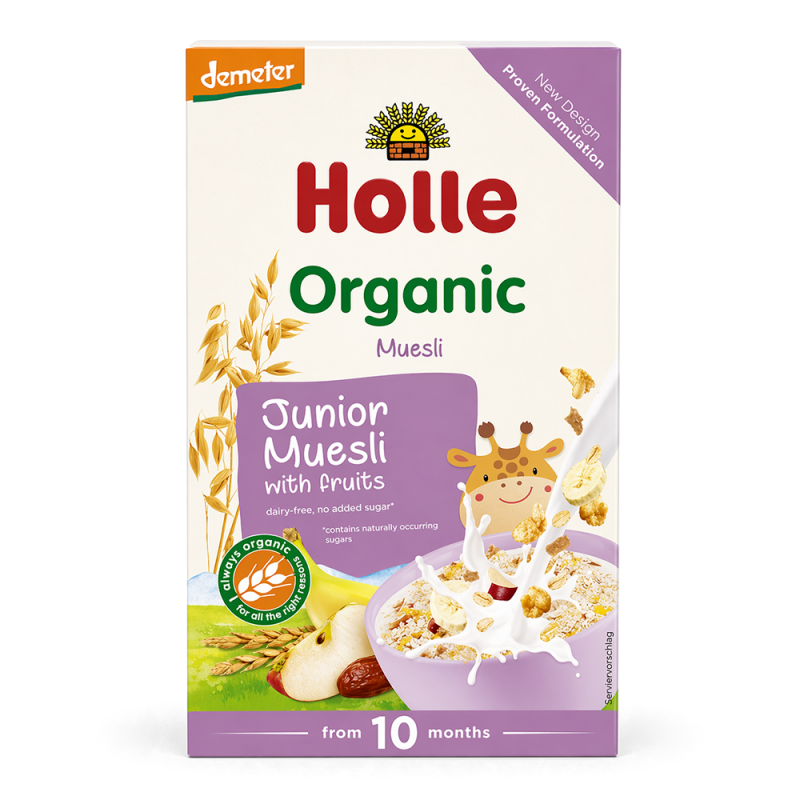 Muesli Orgánico Junior Multigrano con Fruta, 250g