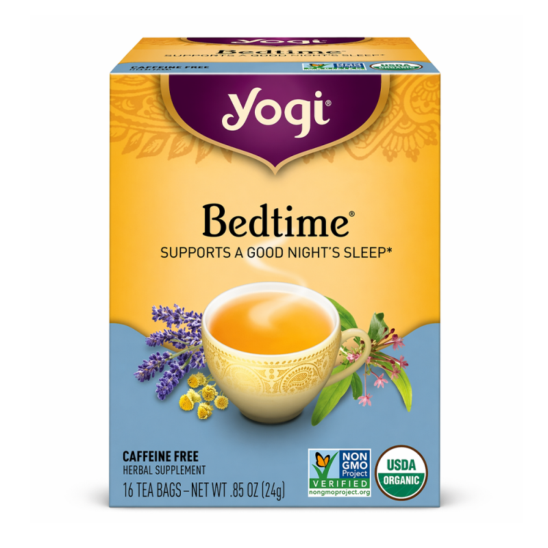 Yogi Tea, Bedtime, Té Hora de Dormir, Sin cafeína, 24g