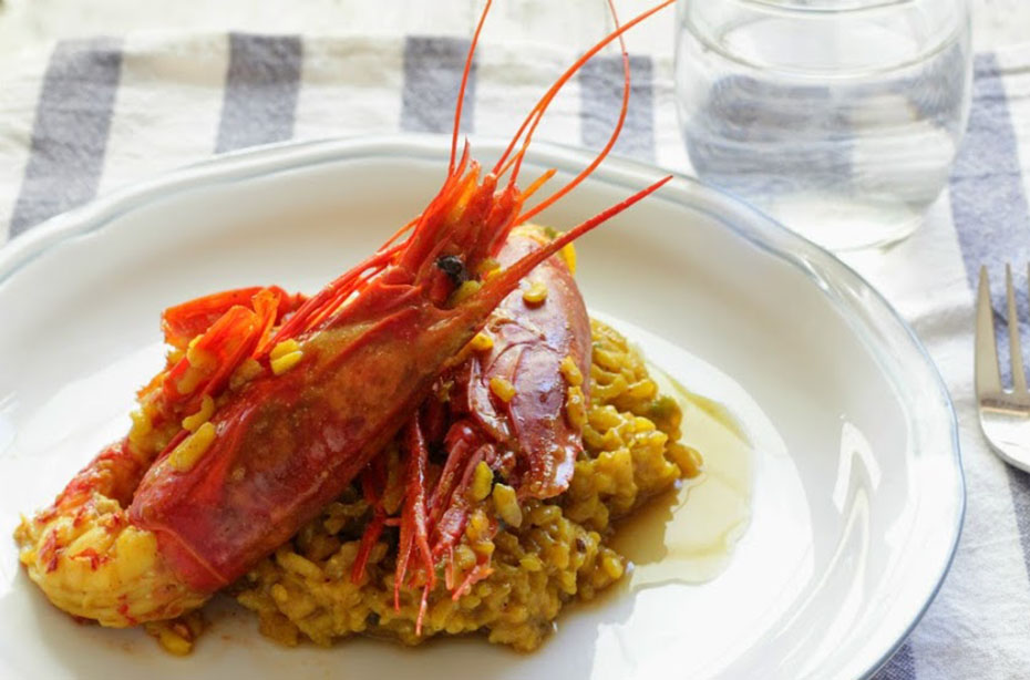 Arroz Con Carabineros Ingredienta 1888