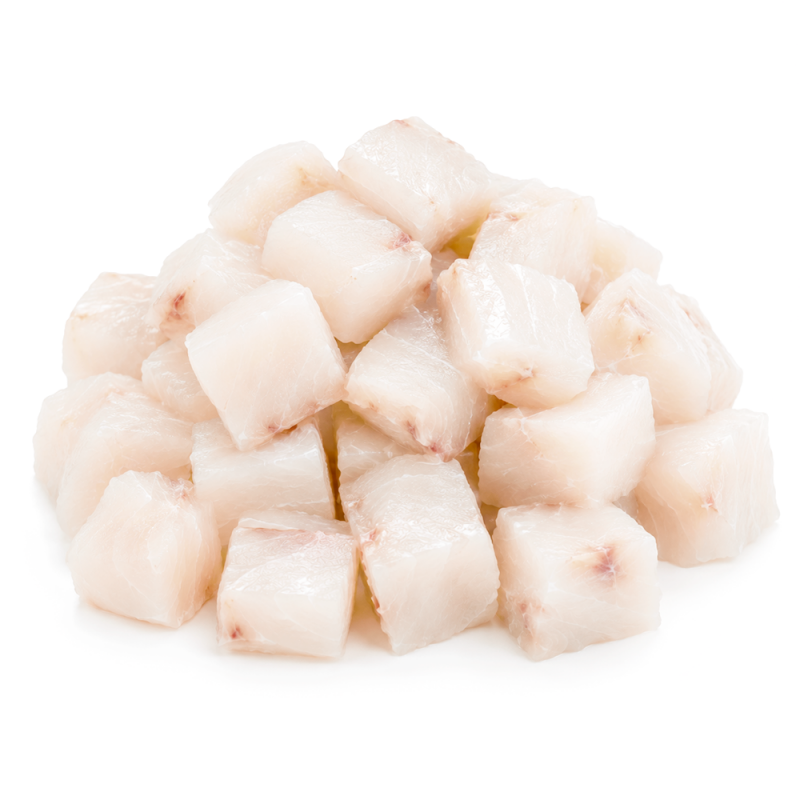 Lenguado Silvestre Fresco en Cubos, 300g