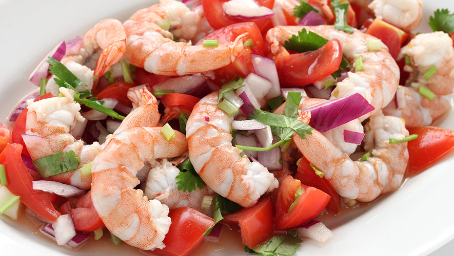 Ceviche de Camarón Peruano Ceviche de Camarón Peruano