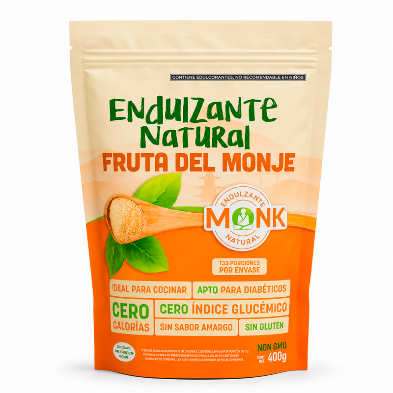Endulzante Natural Fruta del Monje, 400g