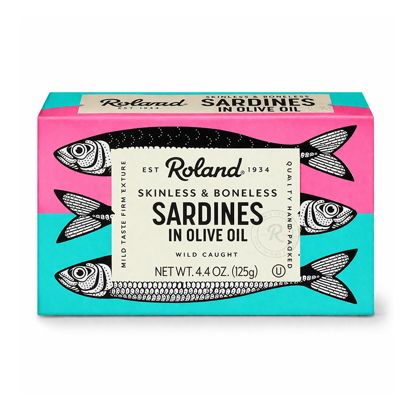 Sardinas en Aceite de Oliva, 125g