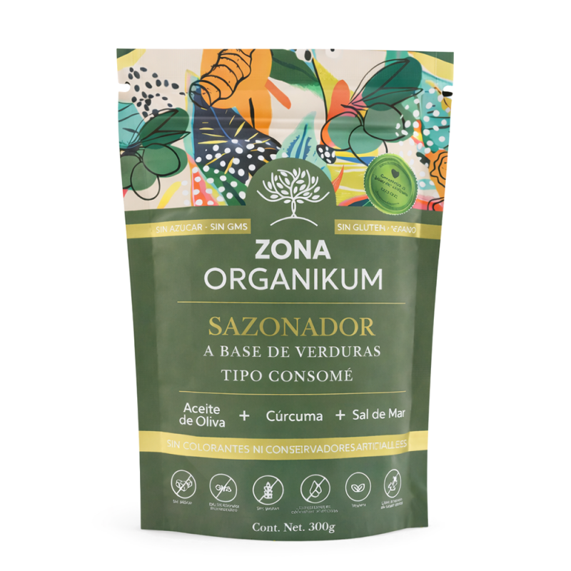 Sazonador de Verduras Orgánico, 150g