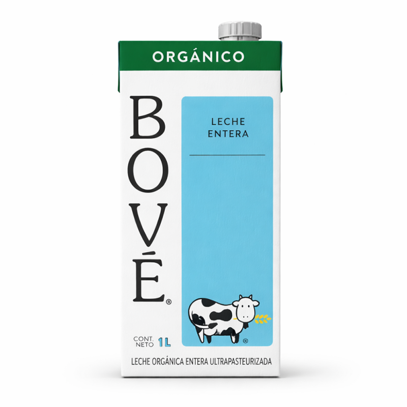 Leche Entera Orgánica, 946ml