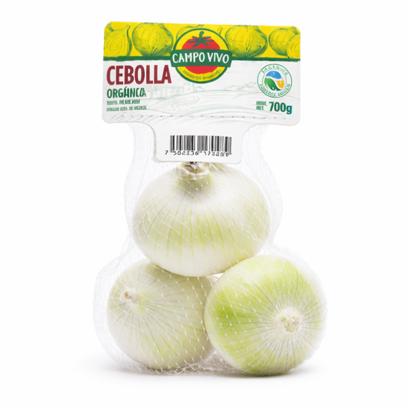 Cebolla Orgánica, 700g