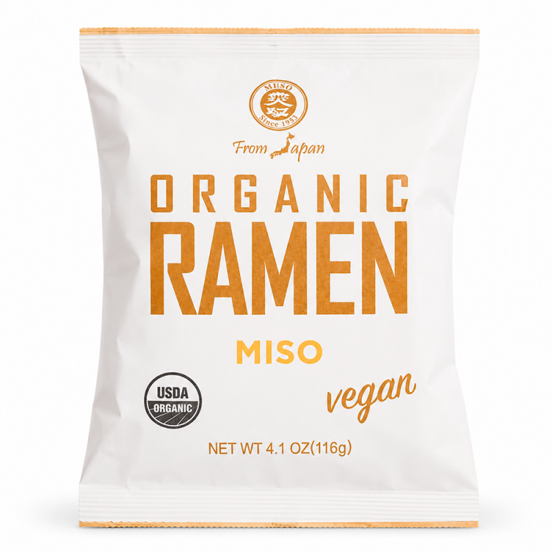 Ramen Instantáneo Orgánico Sabor Miso, 116g