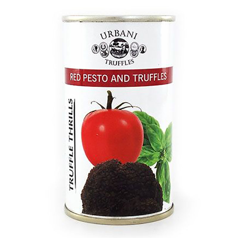 Salsa de Pesto Rojo y Trufa Negra, 180g