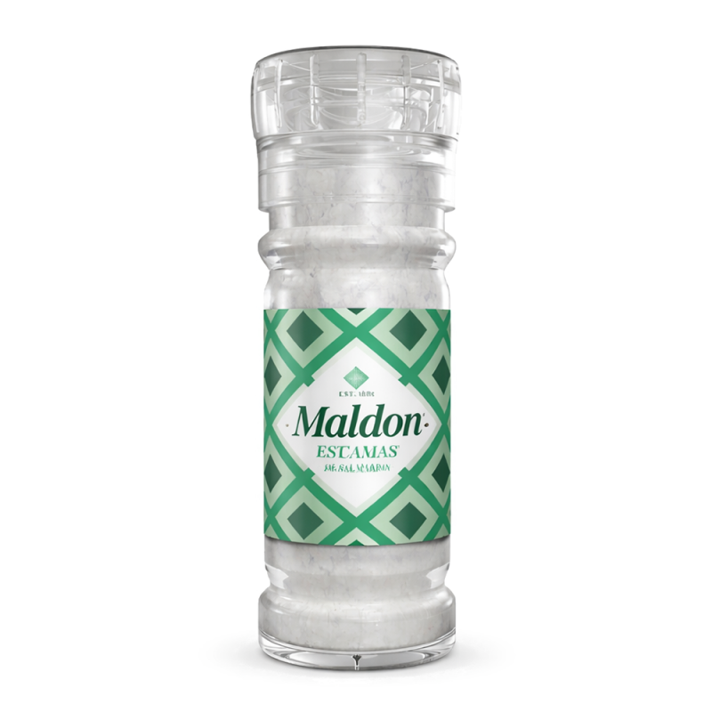 Sal Maldon Natural con Molino, 55g