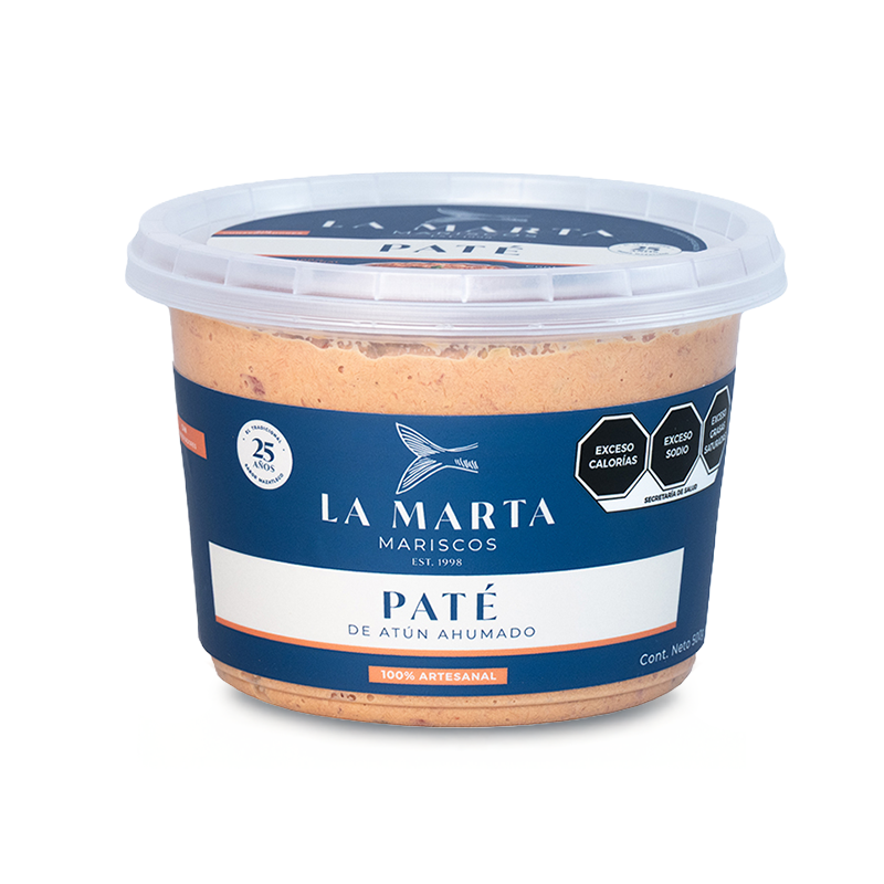 Paté de Atún Ahumado, 500g