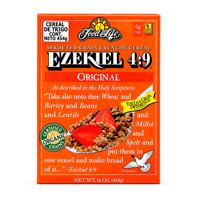 Cereal Ezekiel sin Harina, 454g