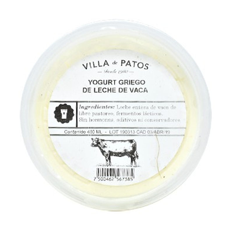 Yogurt Griego de Vaca, 480g