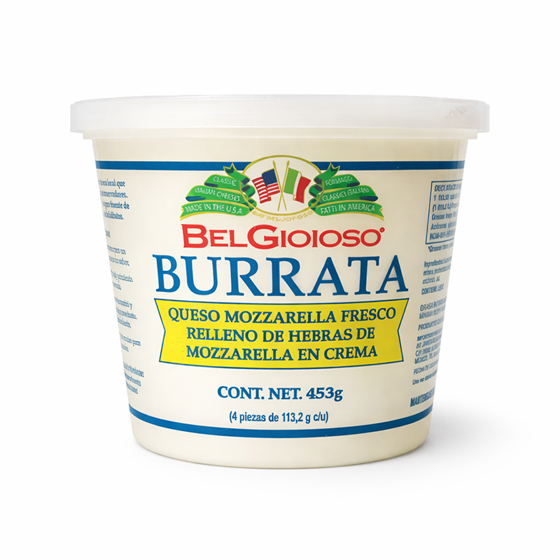 Queso Burrata Belgioioso, 453g