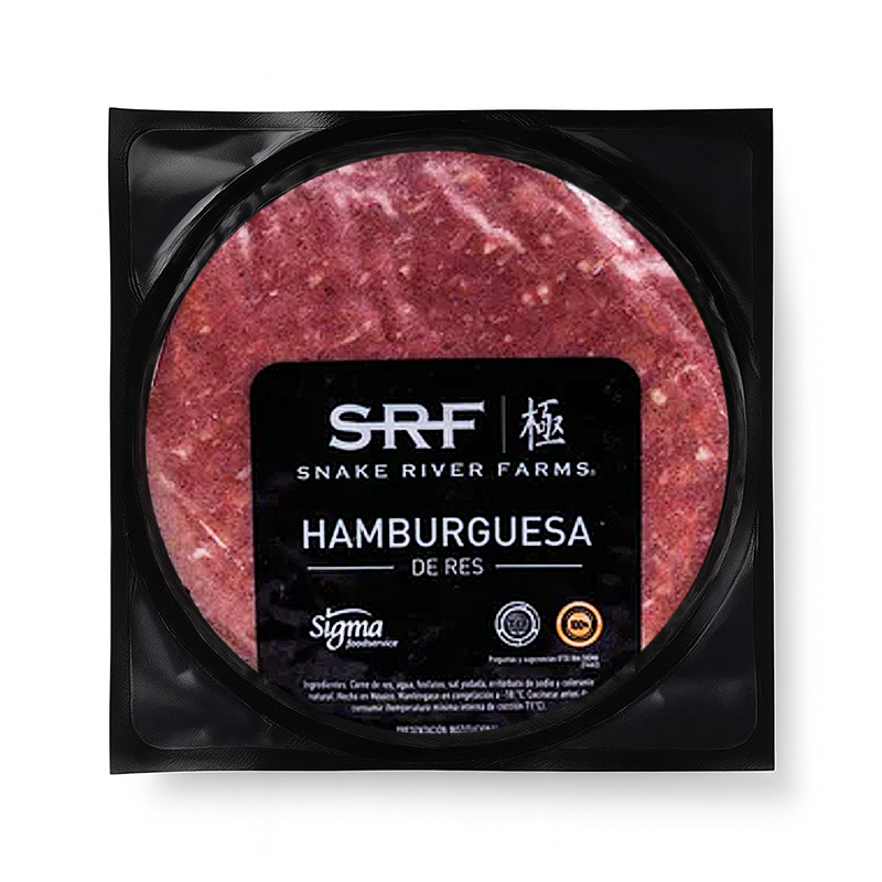 Hamburguesa Wagyu Snake River Farms, 1.14kg