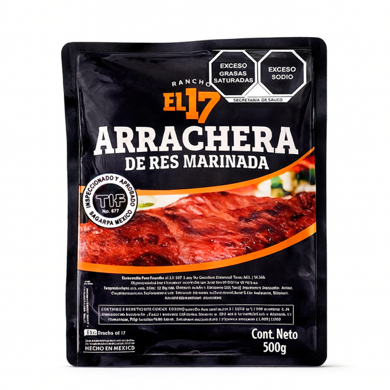 Arrachera Marinada, 650g