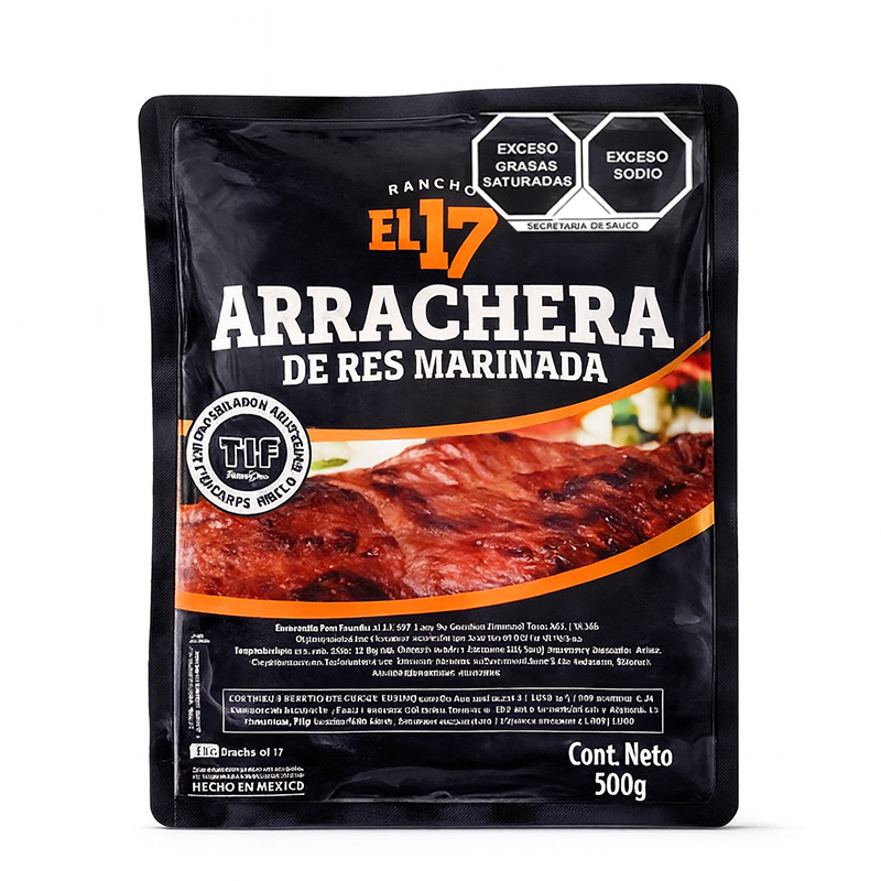 Arrachera Marinada, 650g