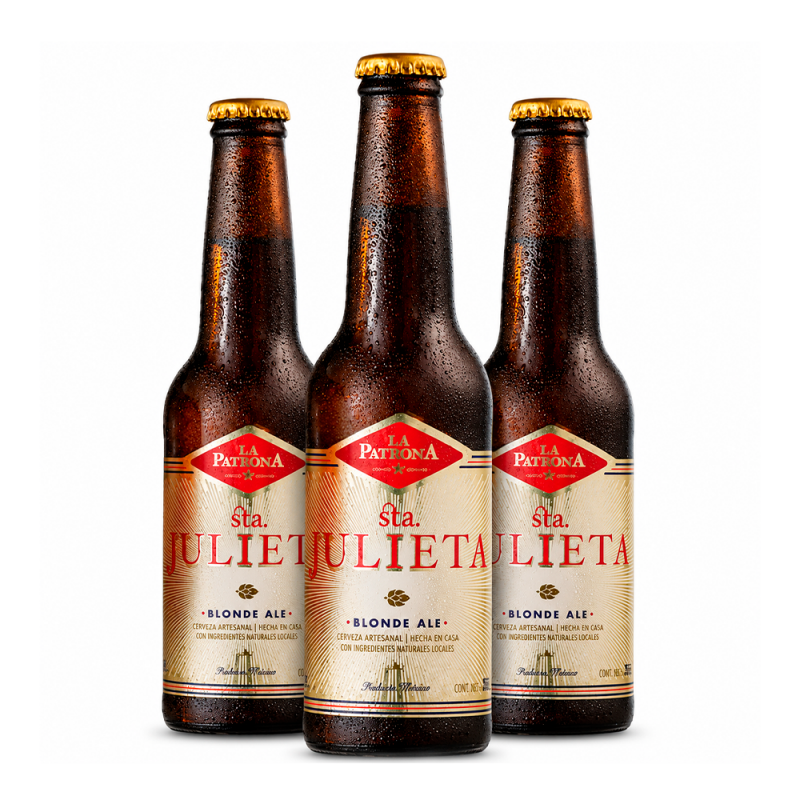 Cerveza Santa Julieta, 24pz