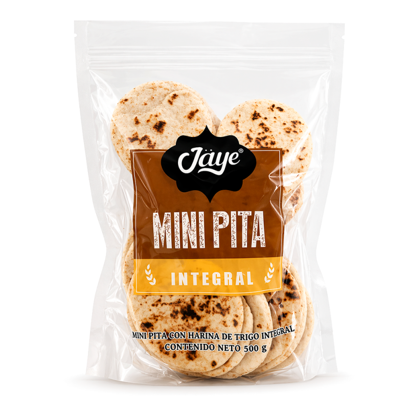 Mini Pita Integral, 500g