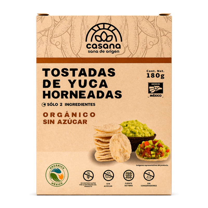Tostadas de Yuca, 180g
