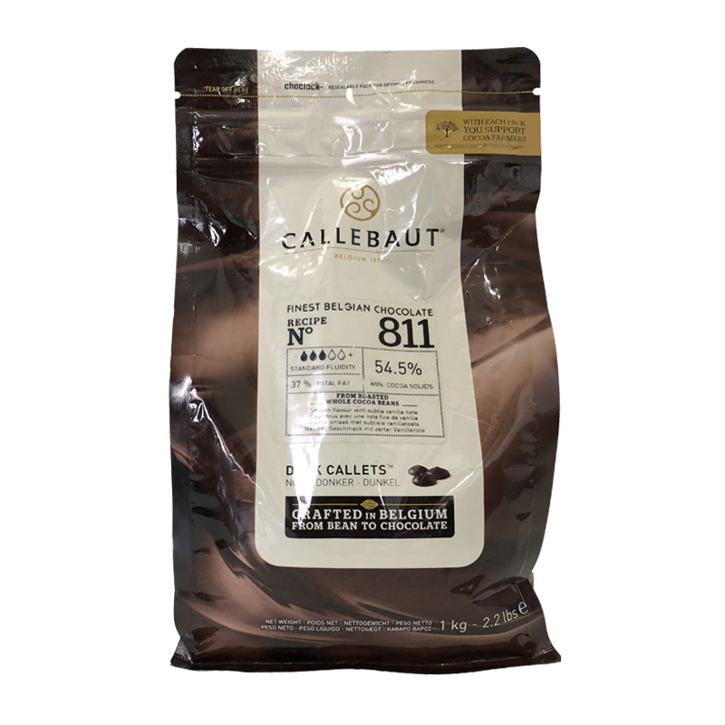Chocolate Callebaut Semi Amargo, 1kg