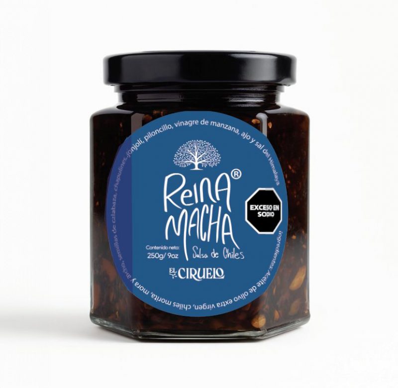 Salsa de Chiles Reina Macha, 250g
