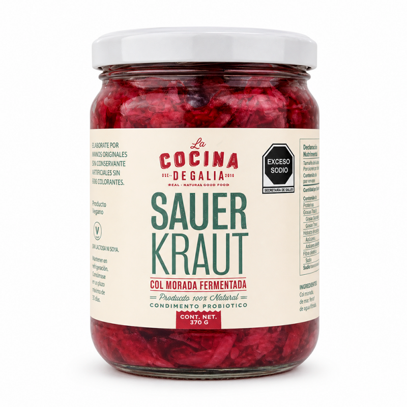 Sauerkraut Morada, 370g