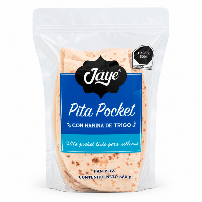 Pan Pita Pocket, 680g