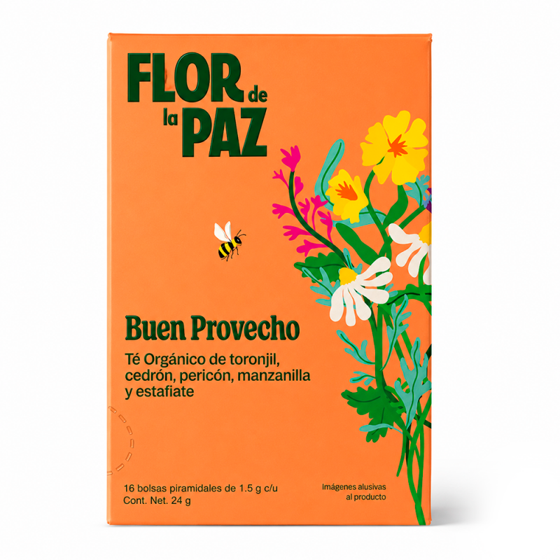 Infusión Te Herbal Buen Provecho Flor de la Paz