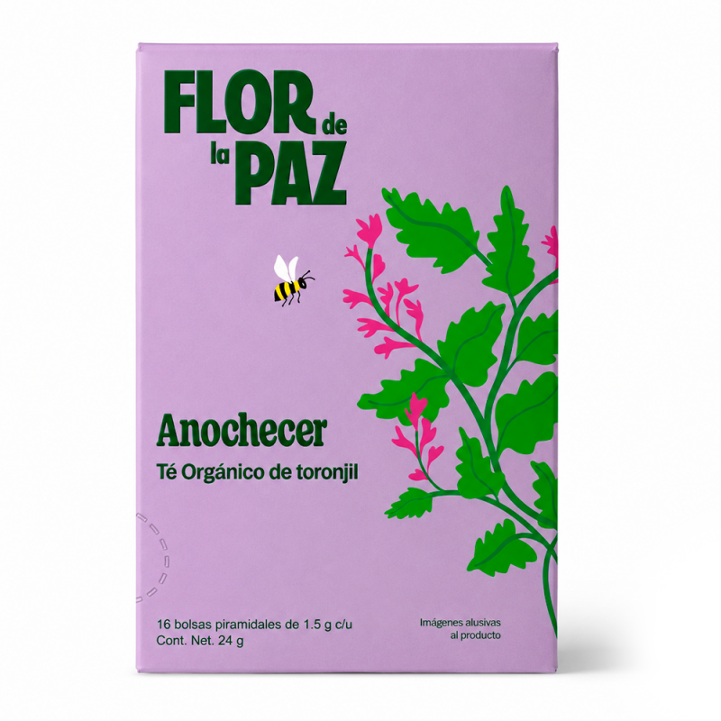 Infusión Te Herbal Anochecer Flor de la Paz